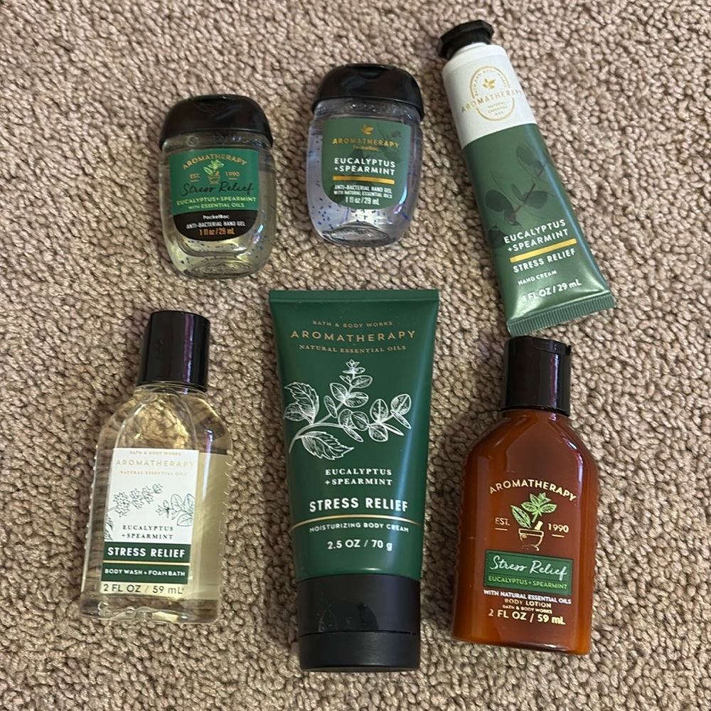 Bath & Body Works aromatherapy bundle
